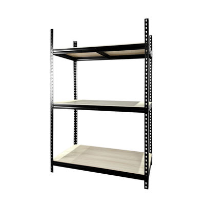 Garage Storage Shelf Stacking Angle Rack Boltless Wire Shelving High Load Bearing Capacity Angle Steel Rack