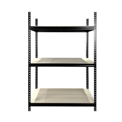 Garage Storage Shelf Stacking Angle Rack Boltless Wire Shelving High Load Bearing Capacity Angle Steel Rack