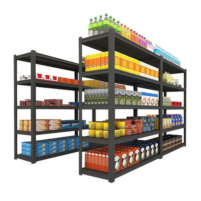 300MM Depth Boltless Metal Shelving Up To 500 Lbs Capacity Per Shelf Custom Logo Option