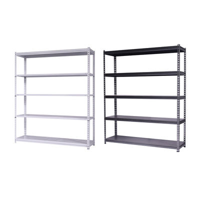 ISO9001 Certified Boltless Storage Racks Customizable Sturdy Metal Shelf Board Included