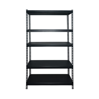 ISO9001 Certified Boltless Storage Racks Customizable Sturdy Metal Shelf Board Included