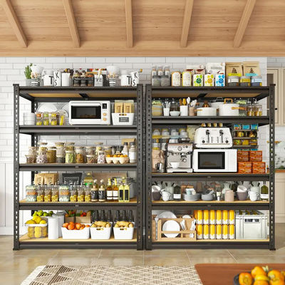 Effortless Storage Solution Boltless Steel Rack With 4-8 Shelves Warehouse Racking