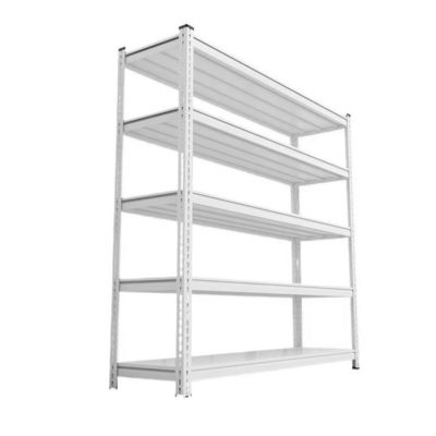 Storage Solution Durable Epoxy Powder Coat Finished Boltless Metal Shelving with ISO9001 Certification