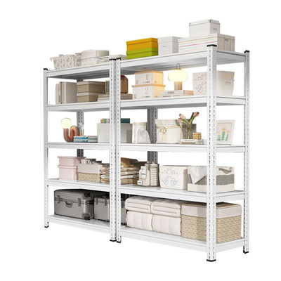 Storage Solution Durable Epoxy Powder Coat Finished Boltless Metal Shelving with ISO9001 Certification