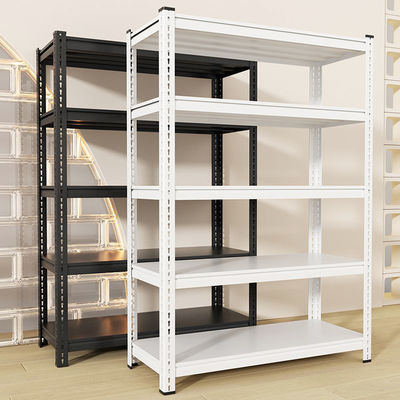 Storage Solution Durable Epoxy Powder Coat Finished Boltless Metal Shelving with ISO9001 Certification