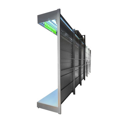 Retail Store Supermarket Professional Metal Tool Display Rack With Powder Coating Finish