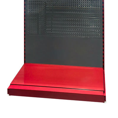 ODM OEM Garage Tool Display Rack Stand with Adjustable Shelves Metal Pegboard Storage Racking Display