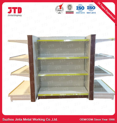 3 Side Pharmacy Display Racks Powder Coated 1800mm Shelf