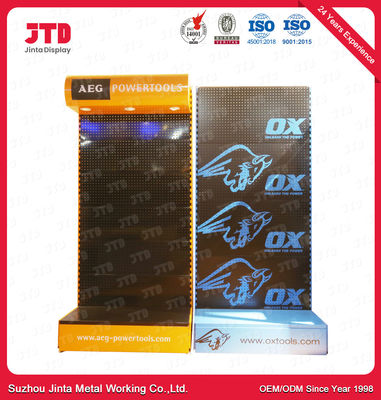 ISO9001 Gondola Display Shelving 1.8m Hardware Store Display Racks