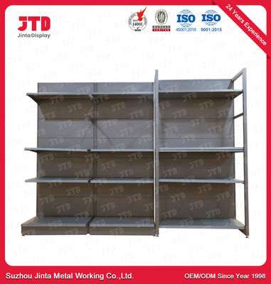OEM Gray L Shaped Corner Shelf 82in 6 Tier Corner Shelf