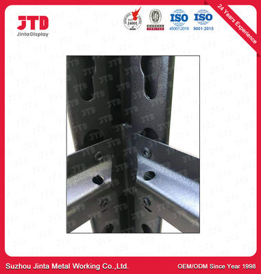 150kg Per Layer Boltless Metal Shelving 40cm 120cm MDF Board Shelf