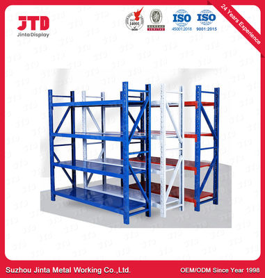 4000mm 2000kgs 4 Layer Steel Rack Blue 4 Foot Storage Shelves