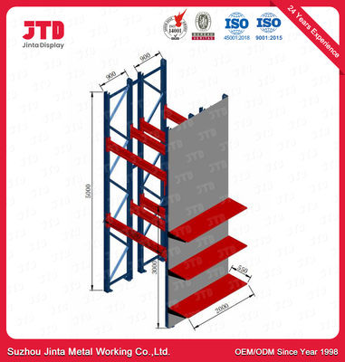 3 Tons Warehouse Metal Racks ISO9001 3 Foot Wide Shelving Unit