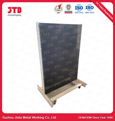 80kg Portable Shelves On Wheels 1200mm Powder Coating