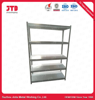 1.8m 1.2m Light Duty Metal Shelving 80kg Per Layer Red Rack Warehouse