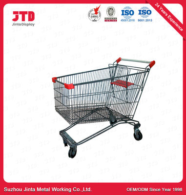 210 Liter Metal Shopping Trolley Zinc Galvanized ISO9001