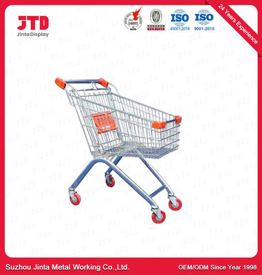 100 Liter Metal Shopping Trolley 22.5in Liquor Store Shopping Cart