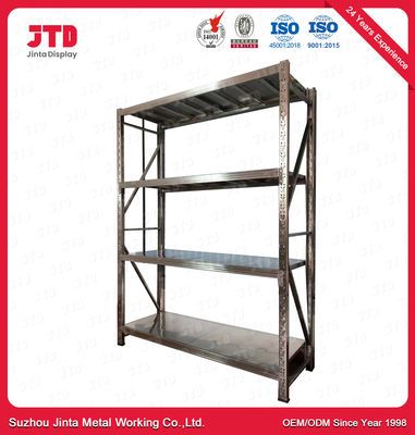 ODM 3 Tier Heavy Duty Shelving ISO9001 Cold Rolled Steel Shelves