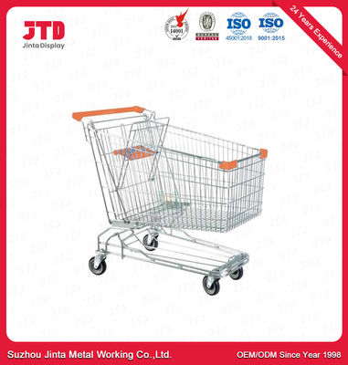 Powder Coating Metal Shopping Trolley OEM Childs Metal Shopping Cart