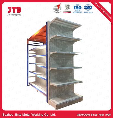 2400mm Heavy Duty Metal Rack Steel Q195 Hypermarket Shelf