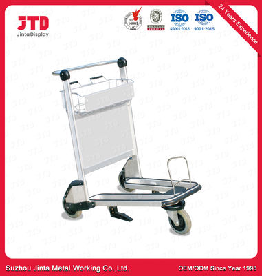 OEM Luggage Cart Trolley Hand Brake Aluminum Alloy Three Wheel