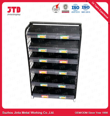 Checkout Promotion Display Stands 620mm SGS Mini Supermarket Racks