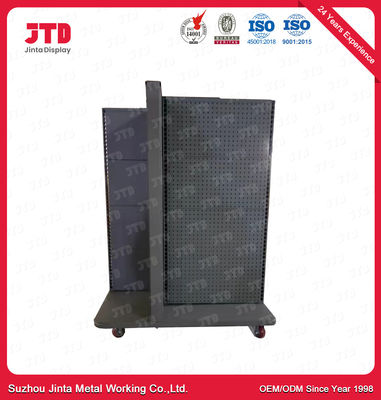 3FT Four Way Display Stand 4 Wheels ODM 4 Way Display Rack