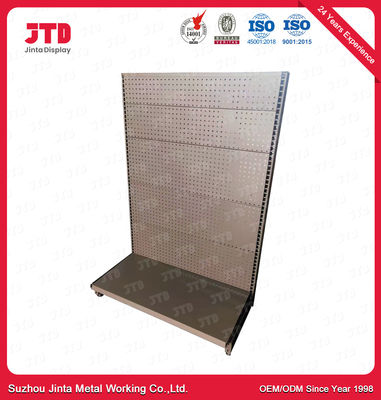 1800mm Metal Retail Display Racks OEM Single Sided Supermarket Shelf