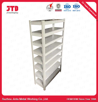 6FT Heavy Duty Boltless Rack ISO9001 180kg Per Layer White Color