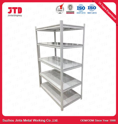 1830mm Heavy Duty Boltless Shelving White 5 Layer Boltless Rack