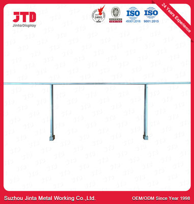 6.0mm 600mm Wall Mounted Shoe Hooks Powder Coated For Supermarket Shelf
