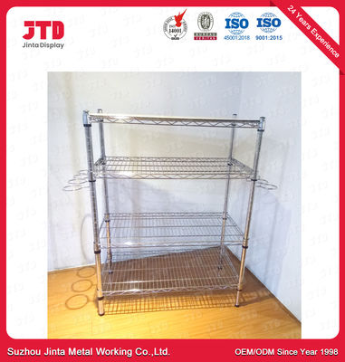 OEM Supermarket Shelving Accessories Half Round Wire Cage