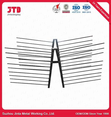 50kgs Wire Display Shelving 1.3m 1.8m Wire Storage Racks With Wheels