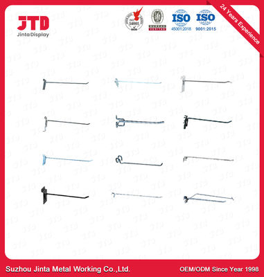 Zinc Finished 6.0mm Single Metal Hook Steel Q235 Metal Wire Hook