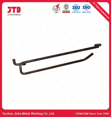 Chrome Finished Supermarket Shelving Accessories 450mm 8.0mm Double Wire Hooks