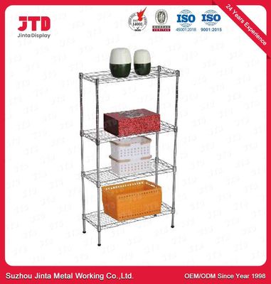 72in Steel Wire Shelving With Wheels