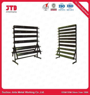 Square Promotion Display Stands ISO9001 450mm Supermarket Shelf Rack