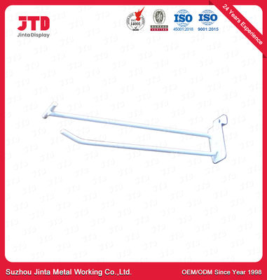 Single Hook Zinc Finished Wire Cage Supermarket Shelving Accessories