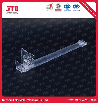 Automatic Plastic Shelf Pusher Supermarket Shelving Accessories