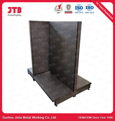 950mm Long T Post Supermarket Shelf Display Height 1375mm