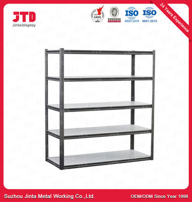 Heavy Duty Cold Rolled Steel Boltless Metal Shelving For Warehouse Storage