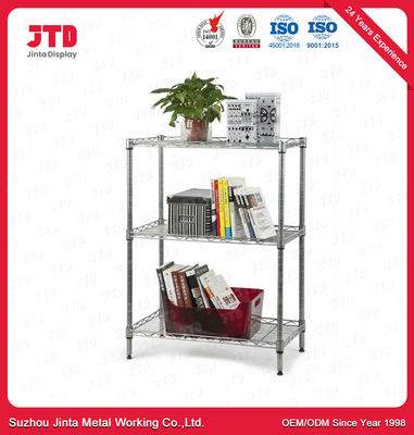 Metal Steel Rivet Boltless Metal Shelving For Warehouse Light Duty
