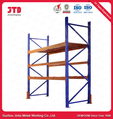 Height 4m Warehouse Metal Racks Capacity 2000kgs Per Layer With Steel Shelf