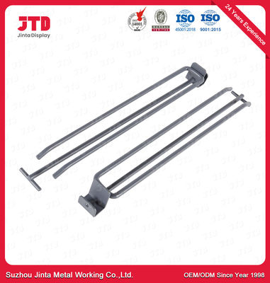 Powder Coated Wire Hook For Perforated Back Panel Gondola Shelving Accessories