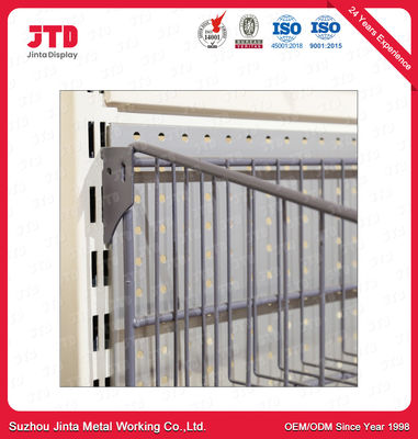 Supermarket Shelving Wire Mesh Rack Powder Coated