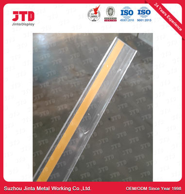 OEM Metal Shelf Shop Display Shelving Round Hole Back Panel  Wood Frame Supermarket Display Shelving