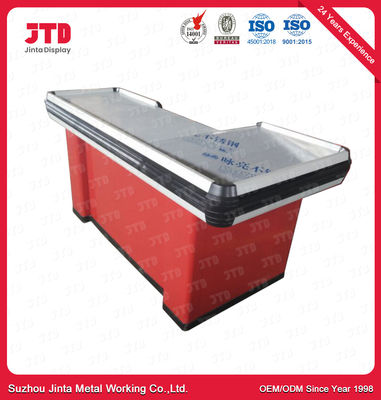 1500mm Length Grocery Store Checkout Counter Steel Q195