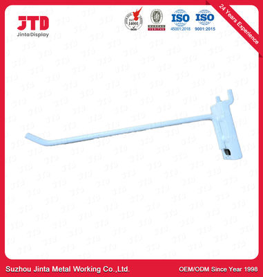SGS Certificate Steel Hooks Used For Supermarket Shelf Powder Coated