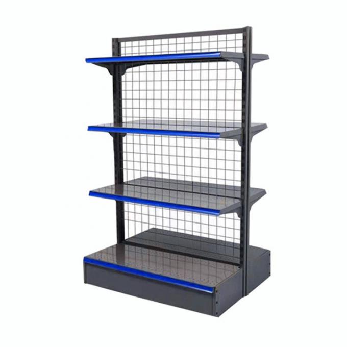 Customized Wire Mesh Supermarket Shelf Retail Store Snack Shop Wire ...