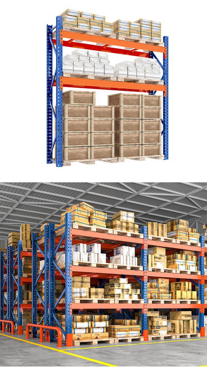 Ready Made Racks Customized Powder Coated Steel Warehouse Storage Racks
